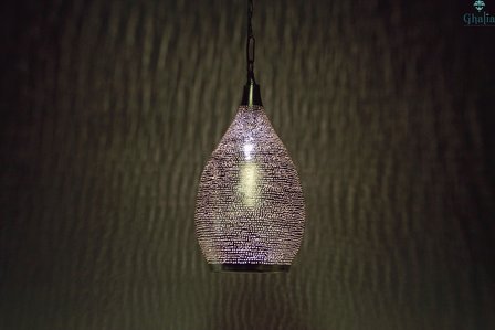 Oosterse hanglamp Alzan MGhalia donker
