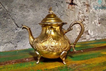 Marokanische Teekannen aus Messing