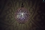 Oosterse lamp Alhambra Ghalia L donker